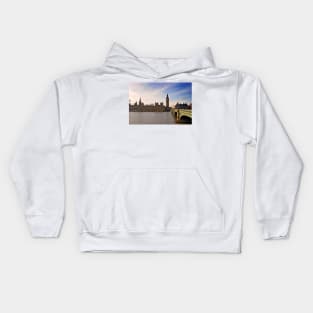 Big Ben Queen Elizabeth Tower Westminster Bridge Kids Hoodie